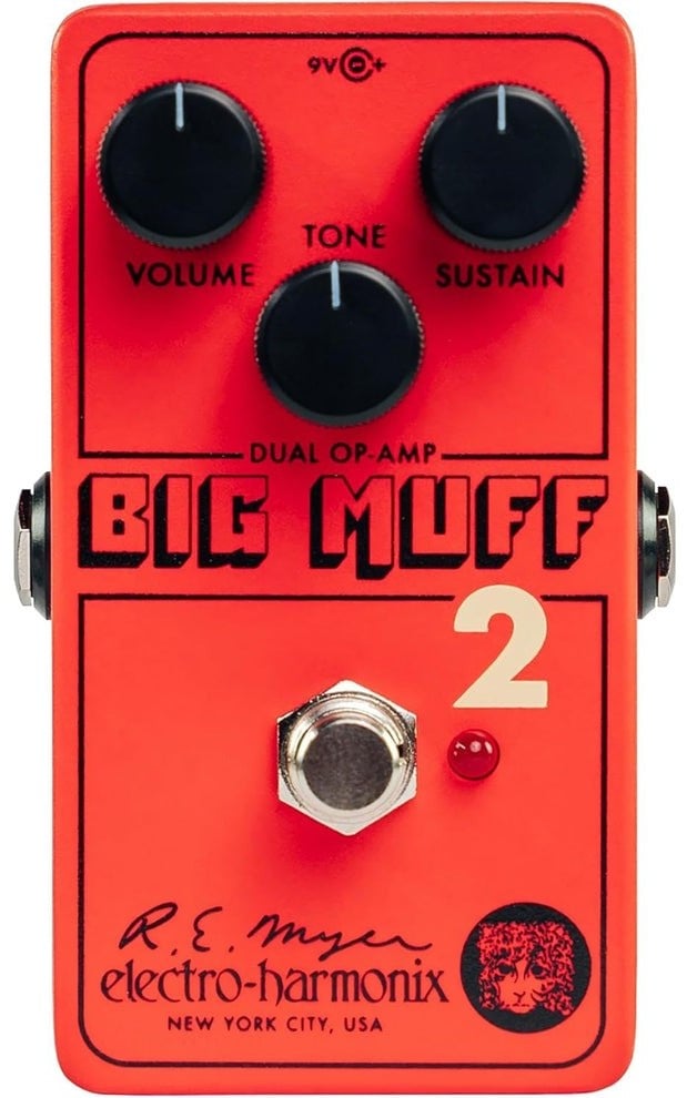 Electro-Harmonix Big Muff Pi 2 Dual OP-Amp Fuzz Pedal