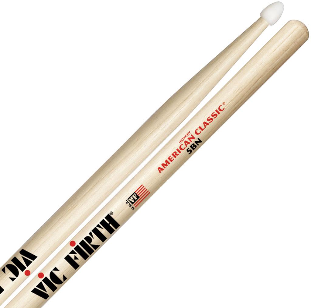 Vic Firth American Classic Nylon-Tip 5B Drum Sticks