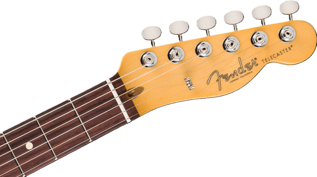 Fender American Professional Classic Telecaster SSS Electric Guitar - Faded Sherwood Green Metallic 5