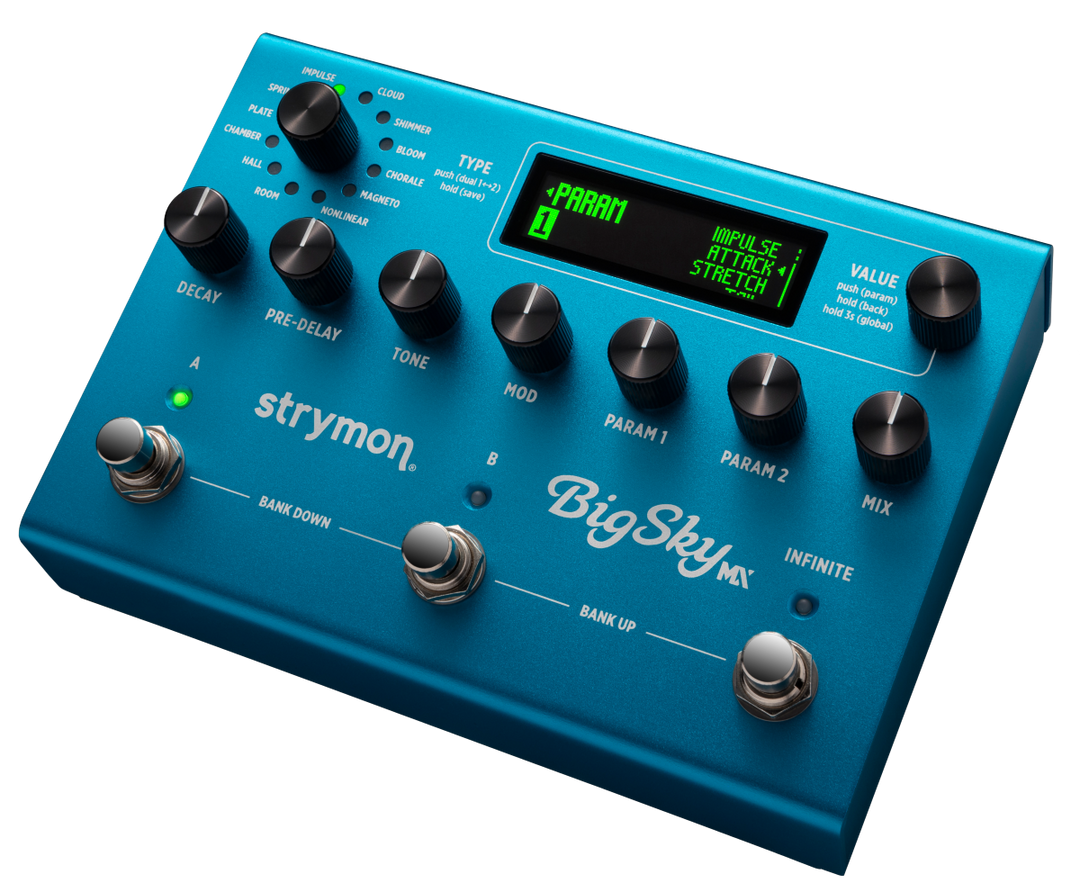 Strymon BigSky MX Reverb Effects Pedal