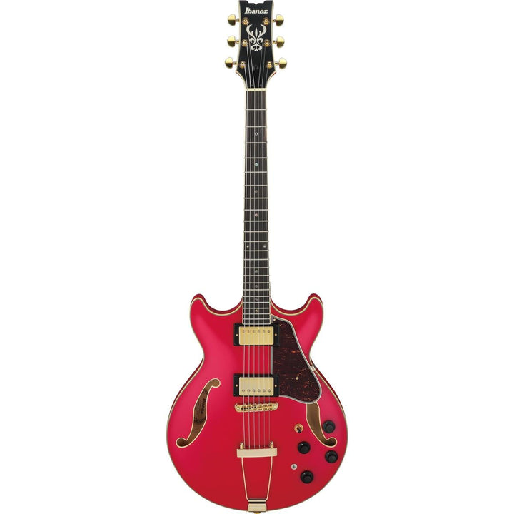 Ibanez AMH90CRF Artcore Expressionist Electric Guitar (Cherry Red Flat) 2