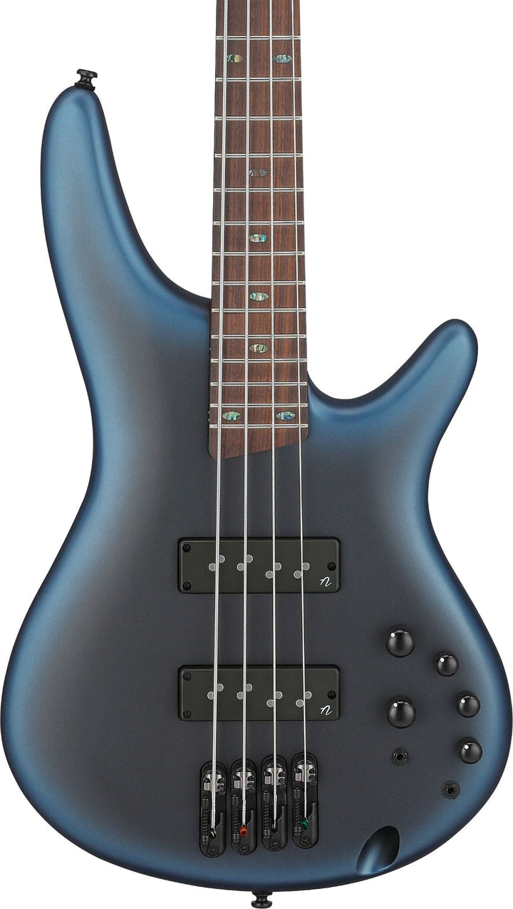 Ibanez SR500NMAM Standard 4-String Electric Bass Guitar - Midnight Arctic Ocean Matte