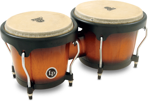 Latin Percussion LP601 Aspire Bongos Vintage Sunburst