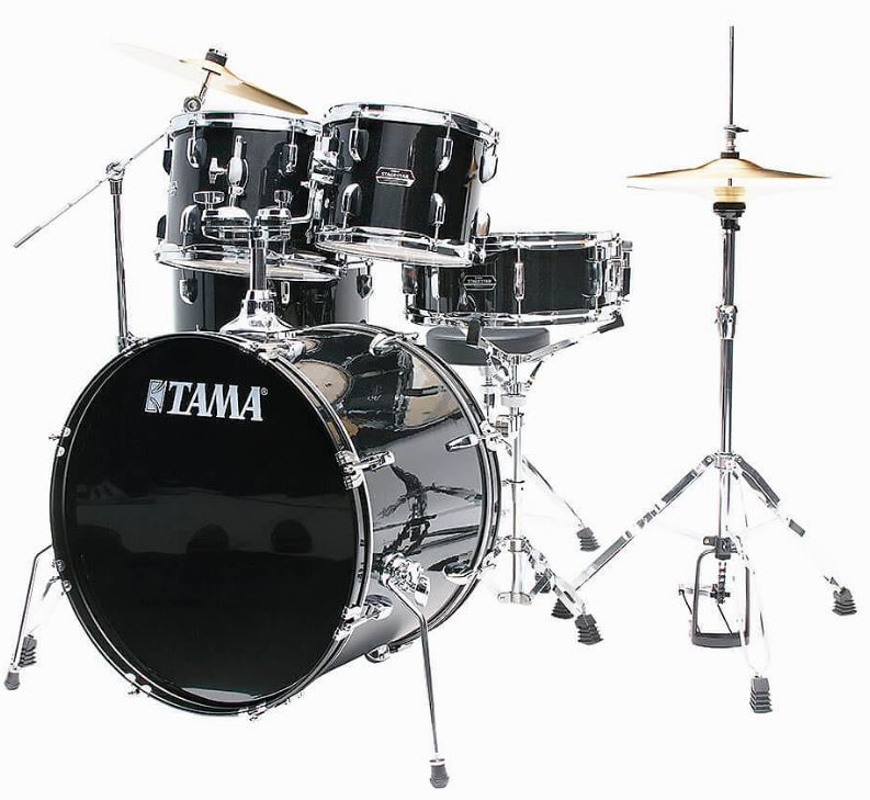 TAMA ST52H5CBNS STAGESTAR 5-piece Complete Drum Kit Black Night Sparkle