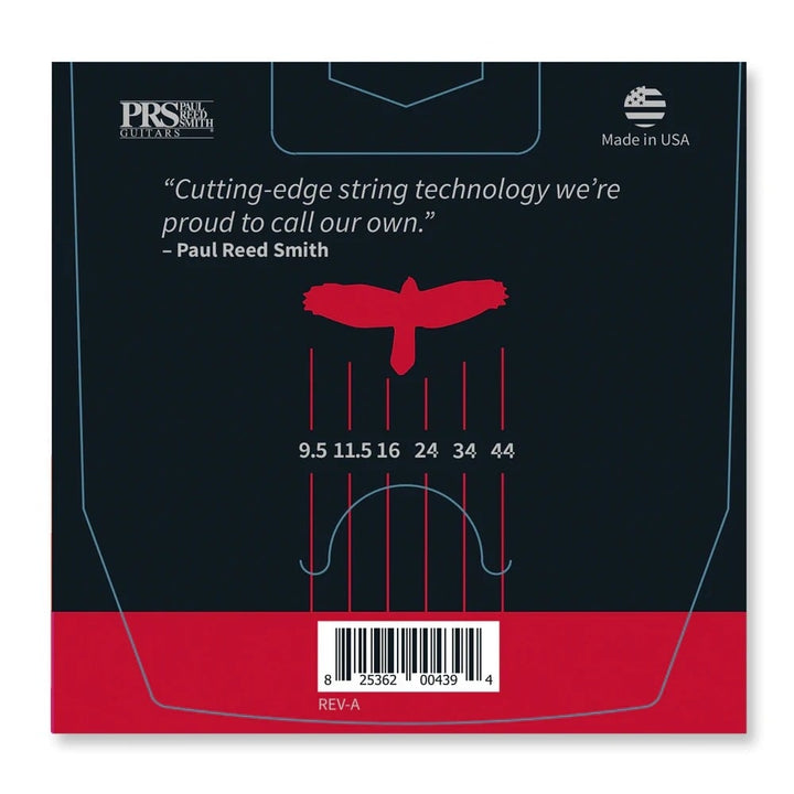 PRS Signature Guitar Strings - Custom Light (.095-.044) 2