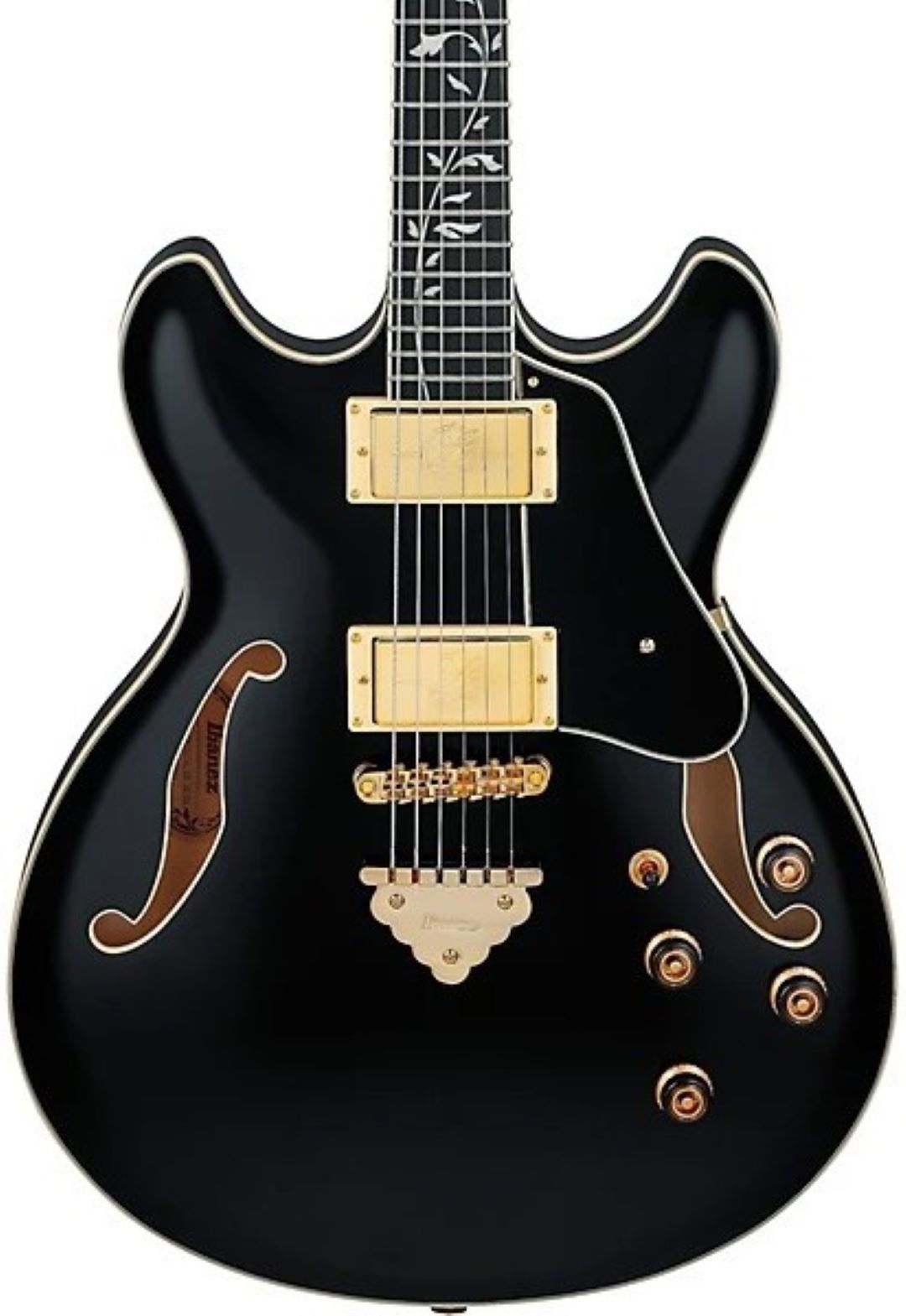 Ibanez Artcore Expressionist AS93SP Semi Hollow Electric Guitar - Black