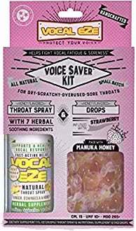 Vocal Eze Voice Saver Kit Strawberry