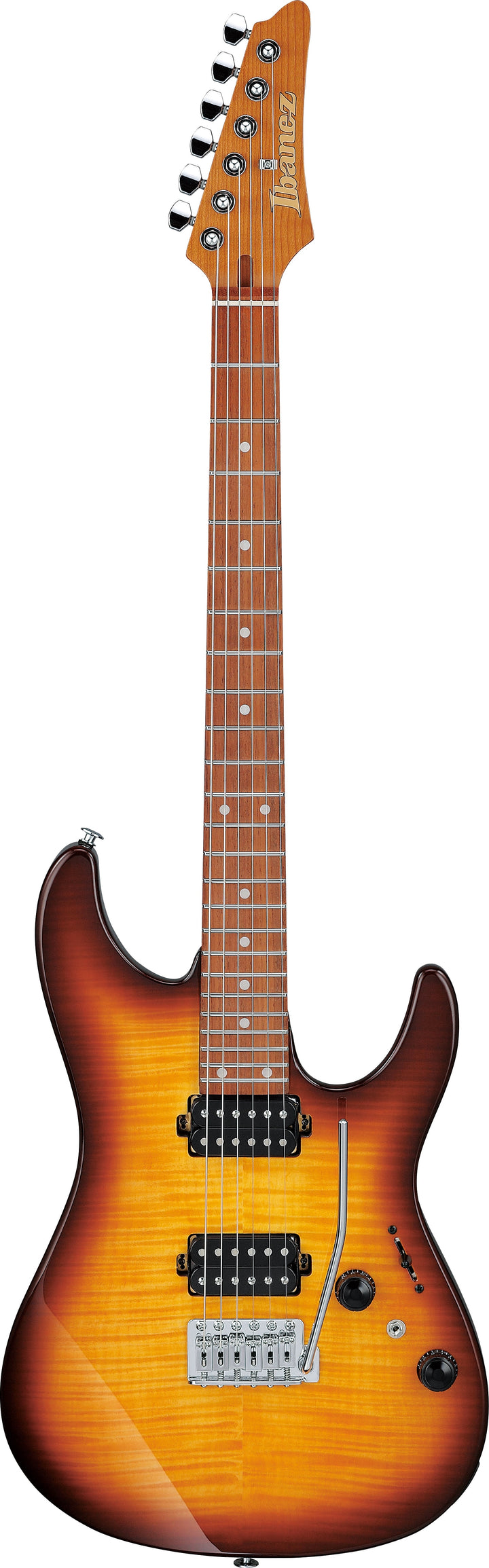 Ibanez AZ24S1FVLS AZ Standard Electric Guitar - Violin Sunburst 2