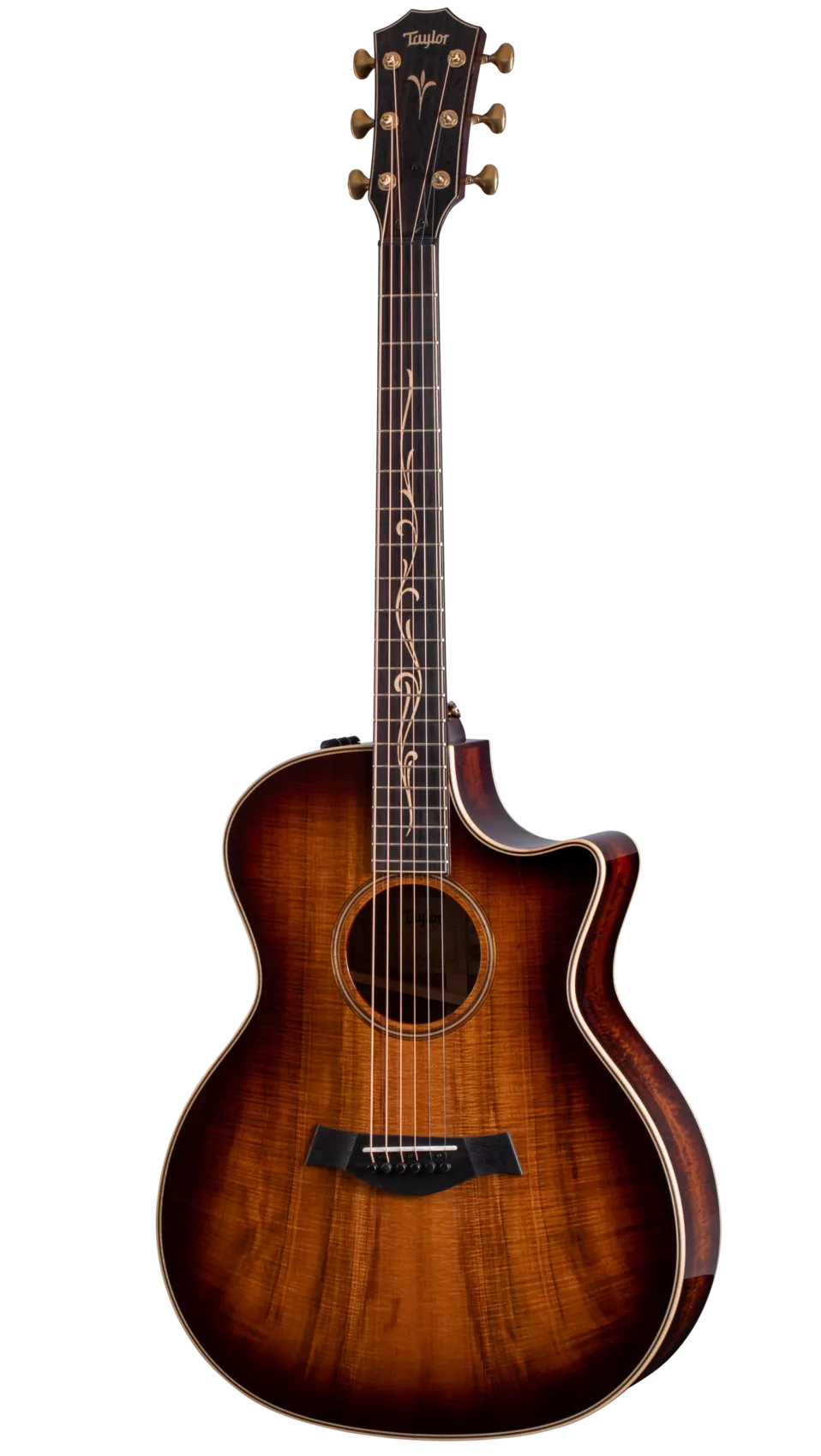 Taylor K24ce V-Class Koa Acoustic Electric Guitar - Shaded Edgeburst 4