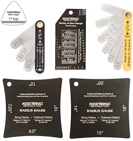 Music Nomad MN604 Precision Setup Gauge Set - 6 pc.