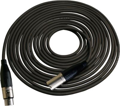 RapcoHorizon Microphone Cable - RM1-25I -25 - Lo-Z, Amphenol, 25 foot
