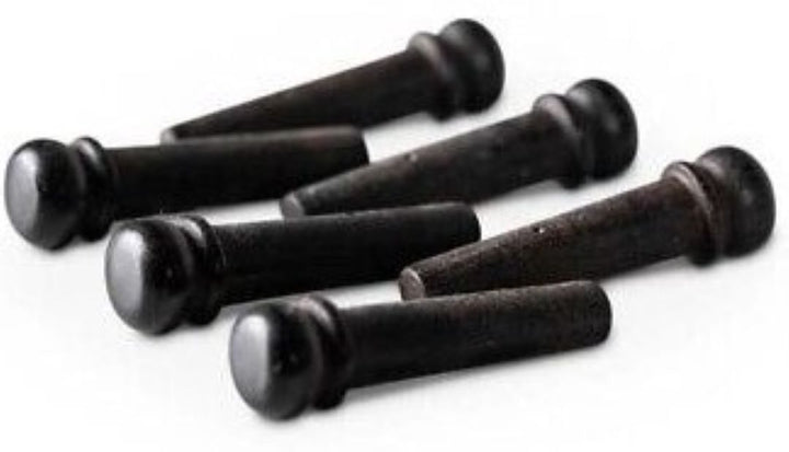 Taylor Bridge Pins - Ebony (6 pack)