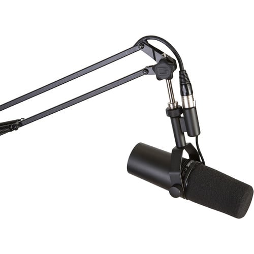 Gator Frameworks Desk-Mounted Broadcast/Podcast Boom Mic Stand 2