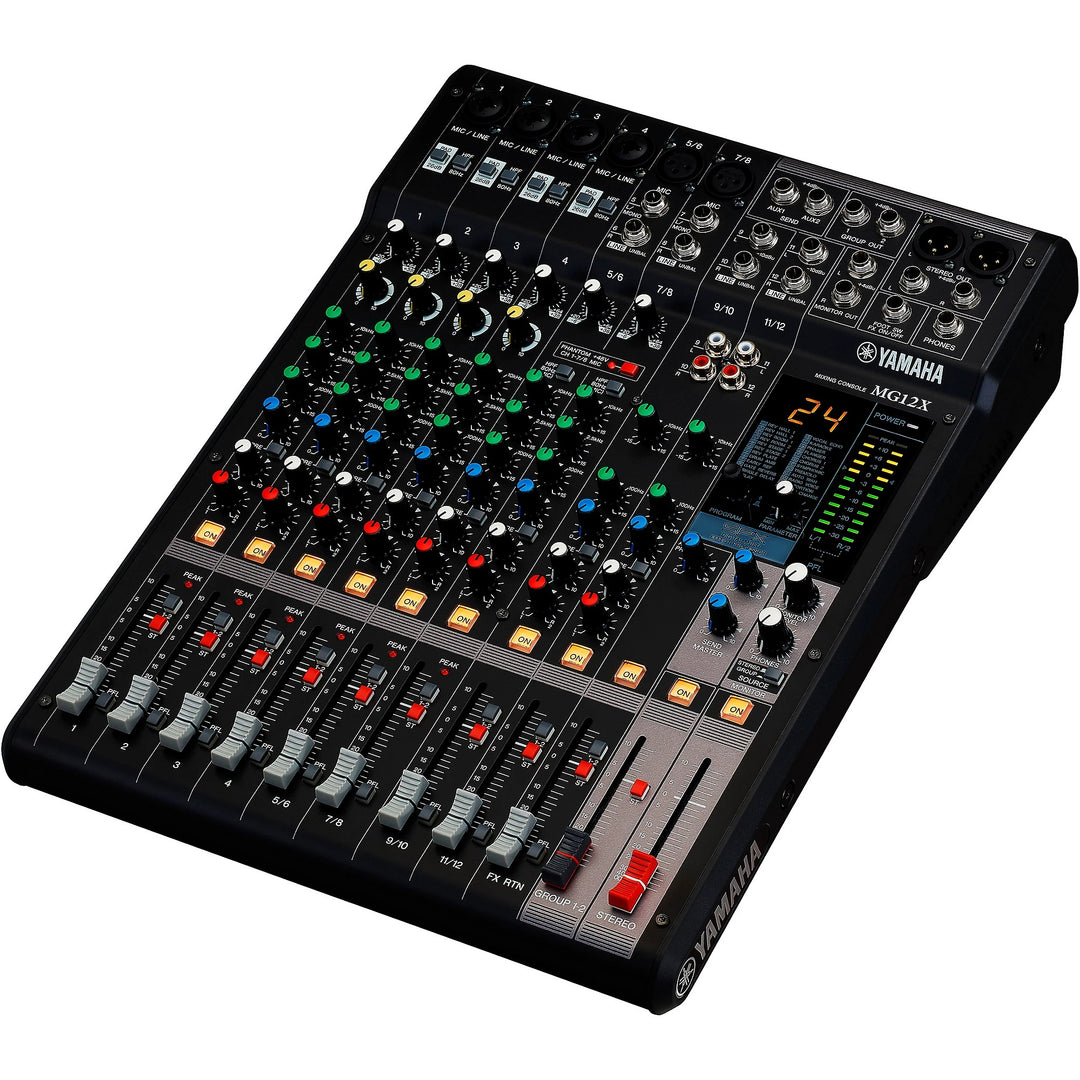 Yamaha MG12X CV Mixer (12 Inputs) - With Effects 3