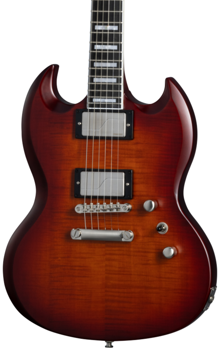 Epiphone SG Prophecy Electric Guitar - Aged Bengal Tiger Burst