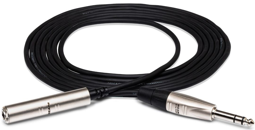 Hosa HXSS-025 Pro Headphone Extension Cable - 25ft