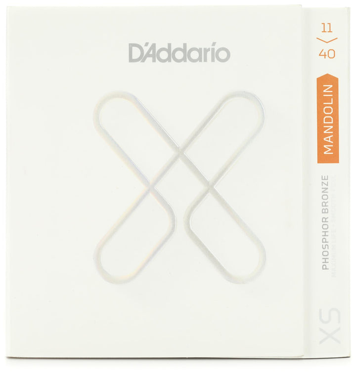 D'Addario XSM1140 XS Mandolin Set Phosphor Bronze Medium