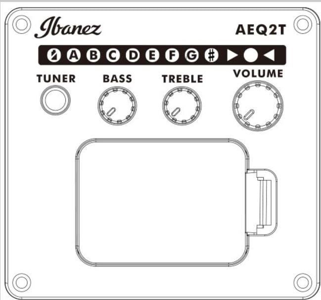 Ibanez TCY10EBK Talman Acoustic-Electric Cutaway Black No Case