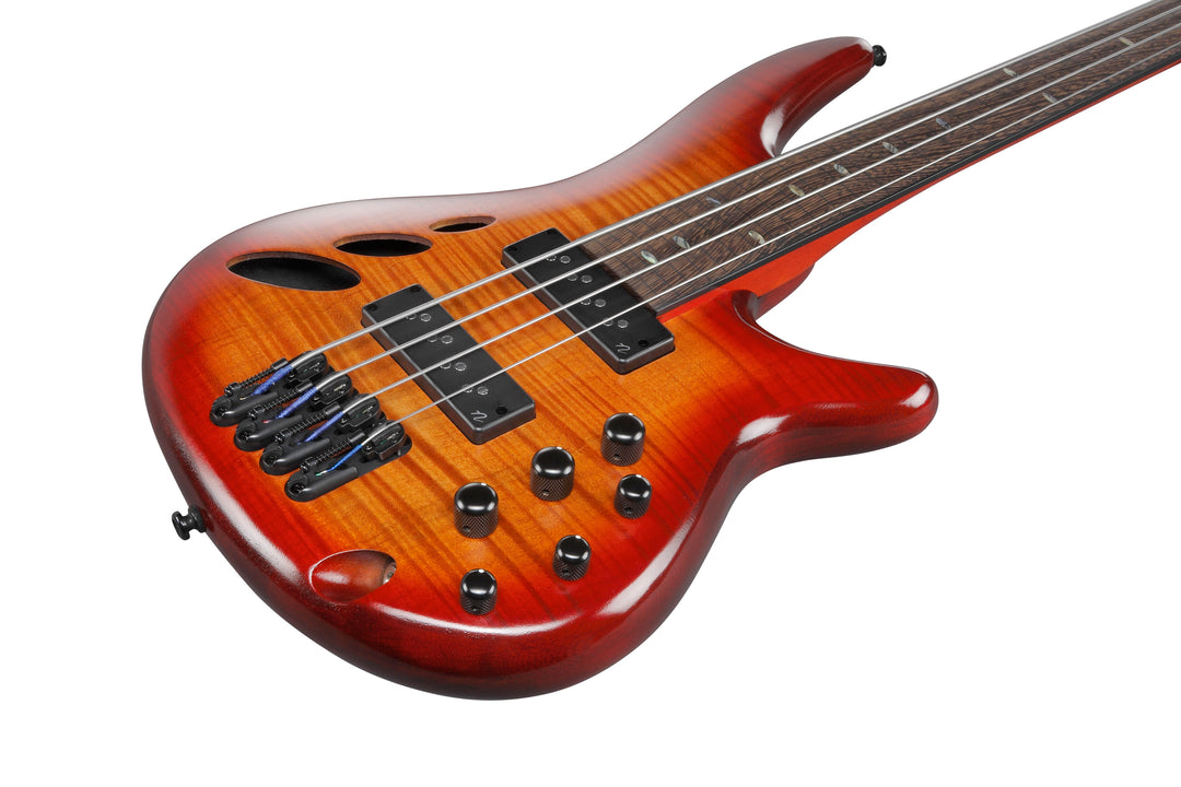 Ibanez SRD900FBTL Bass Workshop Fretless Bass Guitar - Brown Topaz Burst