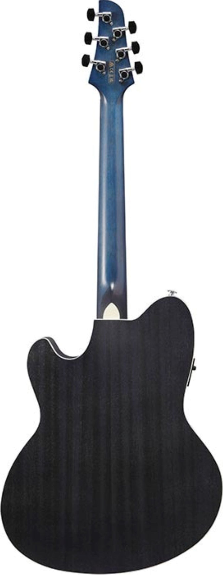 Ibanez TCM50FMODB Talman Open Pore Acoustic Electric Guitar - Blue Denim 4