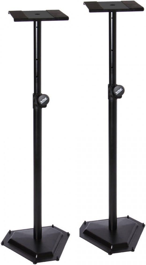 Onstage SMS6600-P Hex-Base Heavy Duty Monitor Stand (Pair)
