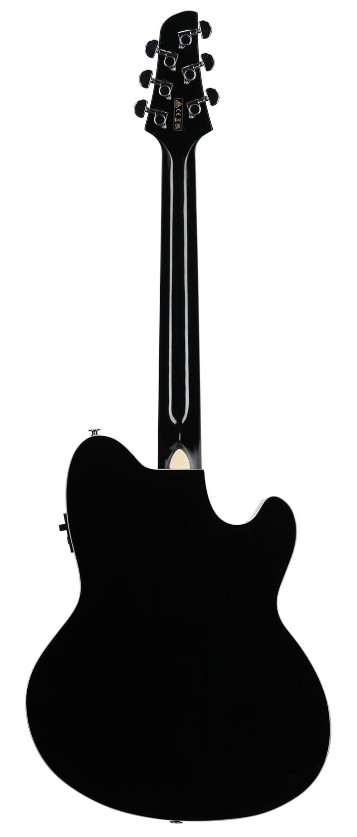 Ibanez TCY10LEBK Left-Handed Acoustic Electric Guitar - Black 2
