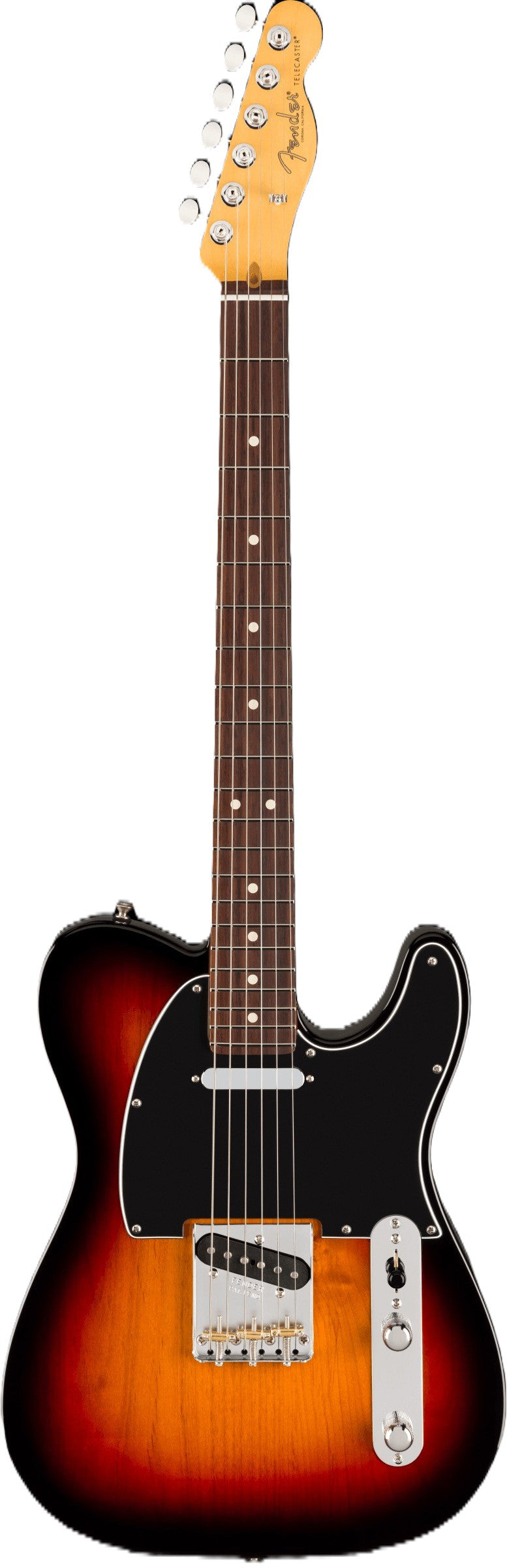 Fender American Professional Classic Telecaster Electric Guitar - 3 Color Sunburst 2