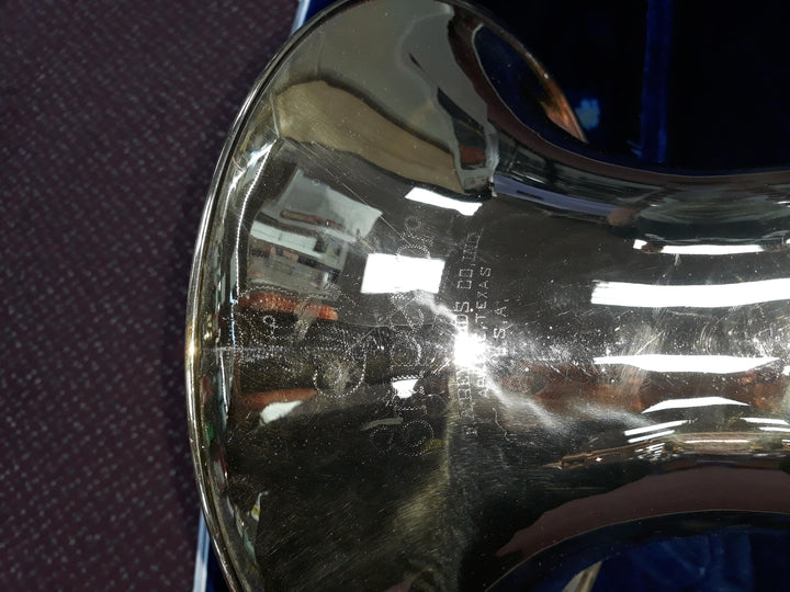 Used F.A. Reynolds 3-Valve Brass Baritone Horn - Brass Body With Nickel-Silver Trim