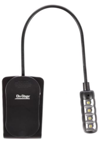 Onstage LED2214 USB Rechargeable Sheet Music Light