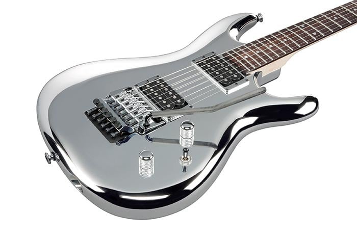 Ibanez Joe Satriani Signature JS3CR Electric Guitar - Chrome 3