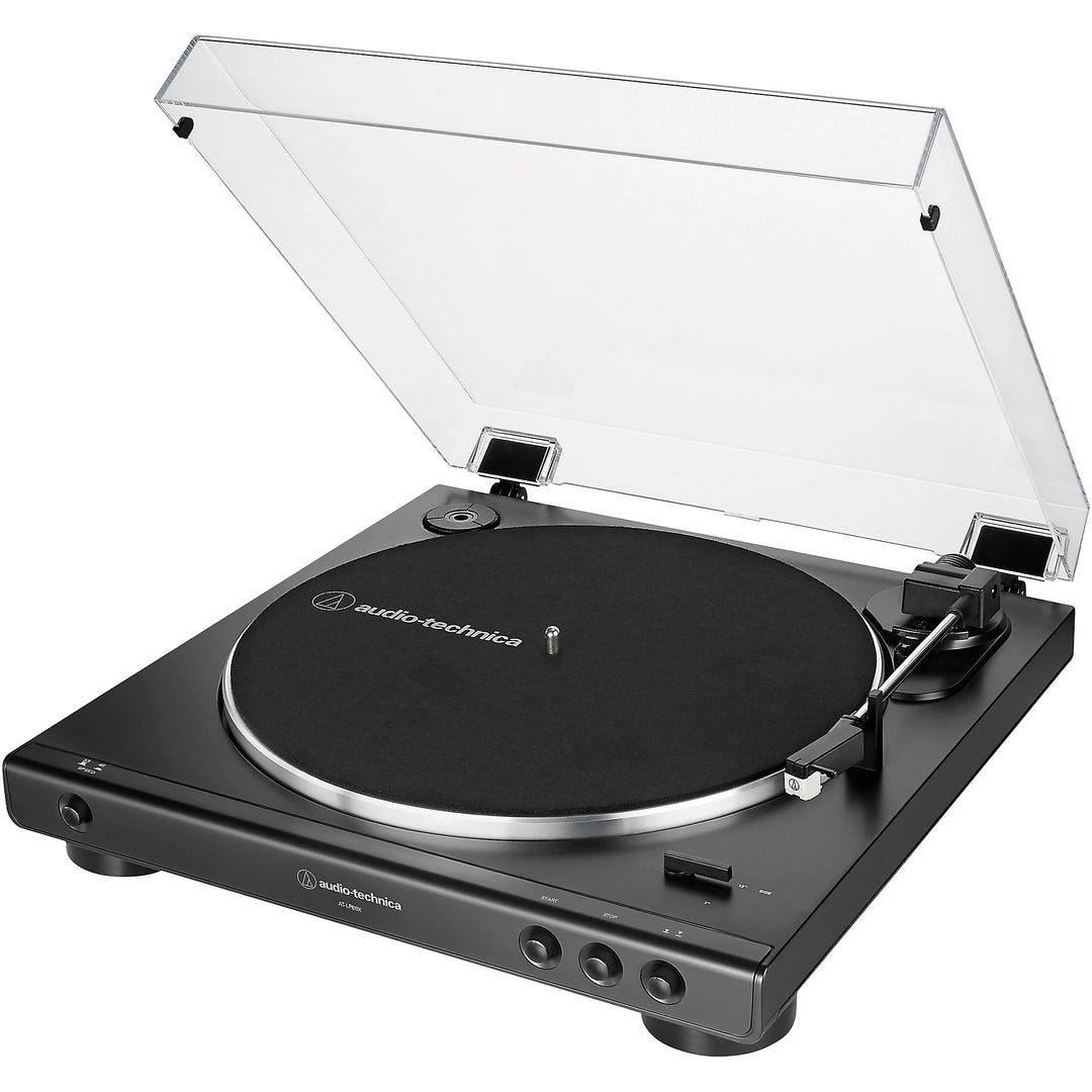 Audio-Technica AT-LP60X-BK Fully Automatic Belt Driven Turntable - Black
