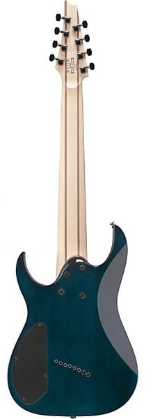 Ibanez RGMS8PB Multi Scale 8 String Electric Guitar - Cosmic Blue Starburst
