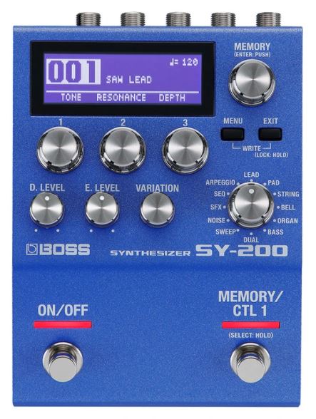 Boss SY-200 Guitar Synthesizer Pedal