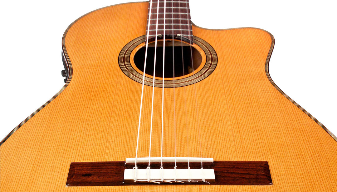 Cordoba Fusion 12 Nylon String Acoustic Electric Guitar - Cedar 5