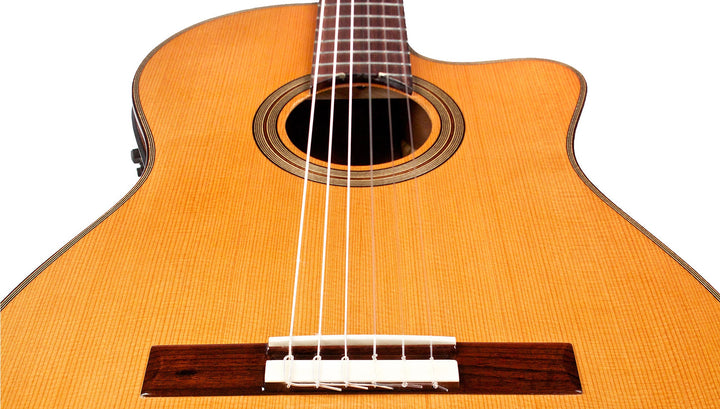 Cordoba Fusion 12 Nylon String Acoustic Electric Guitar - Cedar 5
