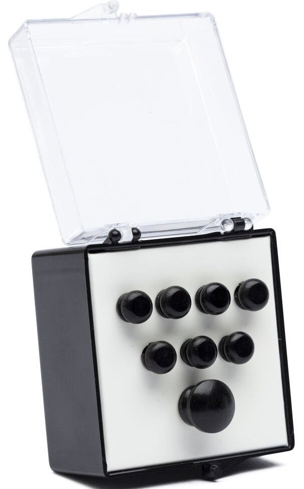 Martin 18APP17 Standard Ebony Bridge Pin Set - Black