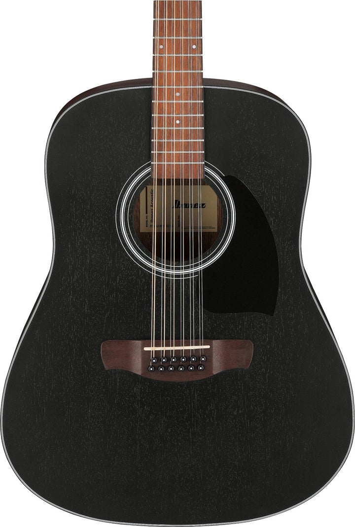 Ibanez PF5412WKH Acoustic Guitar 12 String Weathered Black Open Pore
