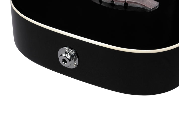 Ibanez URGT100BK Acoustic-Electric Tenor Ukulele - Black High Gloss