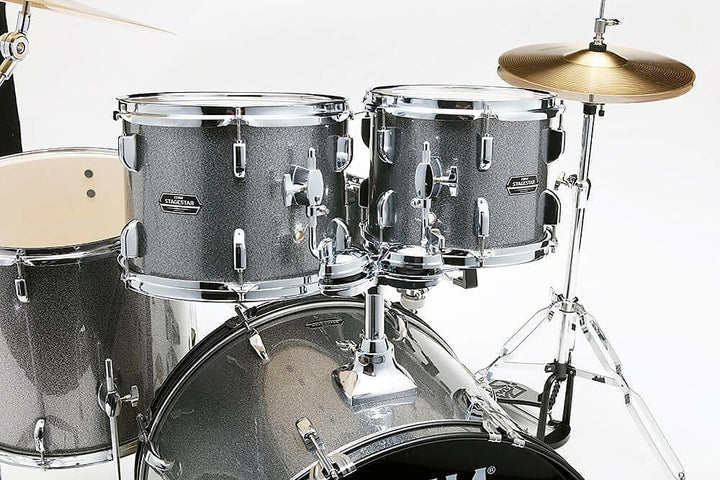 TAMA ST52H5CCSS STAGESTAR 5-piece Complete Drum Kit Cosmic Silver Sparkle 5