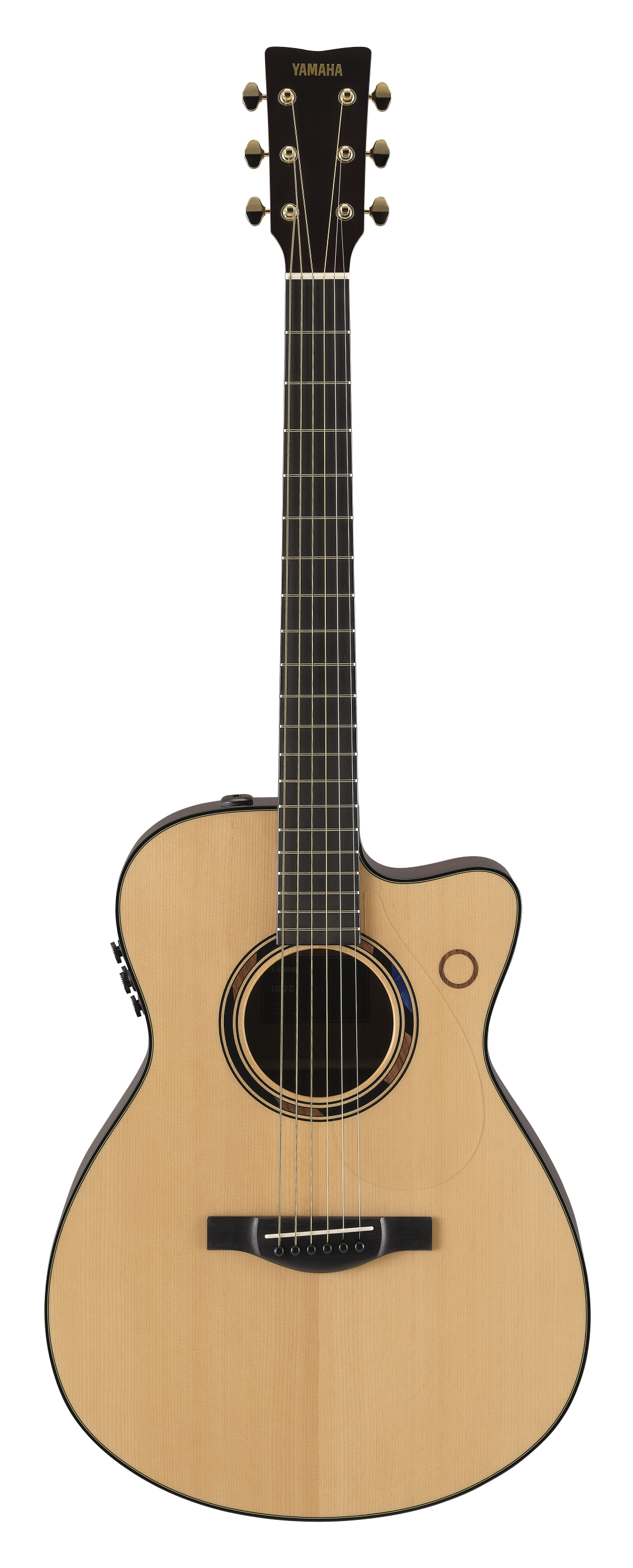 Yamaha TAS3C Trans Series Acoustic Electric Concert Guitar - Natural 6