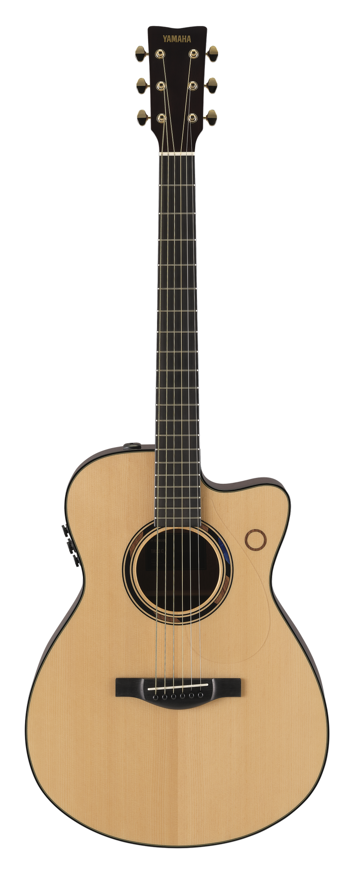 Yamaha TAS3C Trans Series Acoustic Electric Concert Guitar - Natural 6