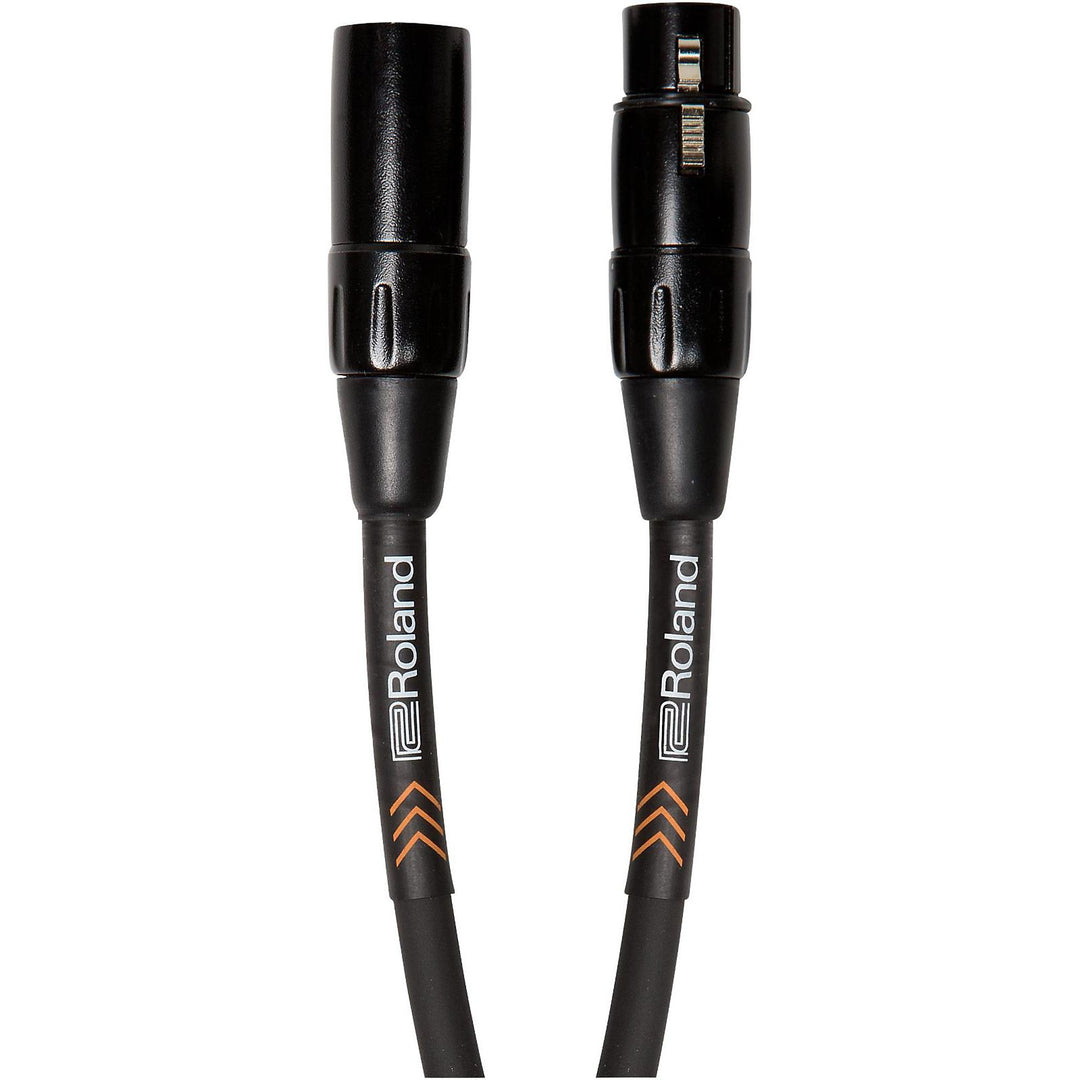 Roland 'Black Series' Microphone Cable (XLR Male to XLR Female) - 25 Feet