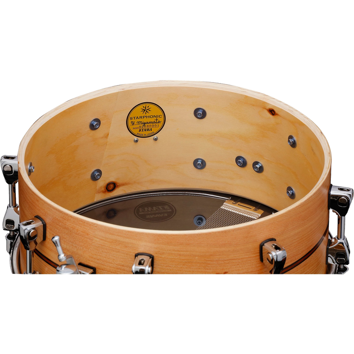 Tama Starphonic 14\"x6\" Spruce Snare Drum - Satin Natural 2