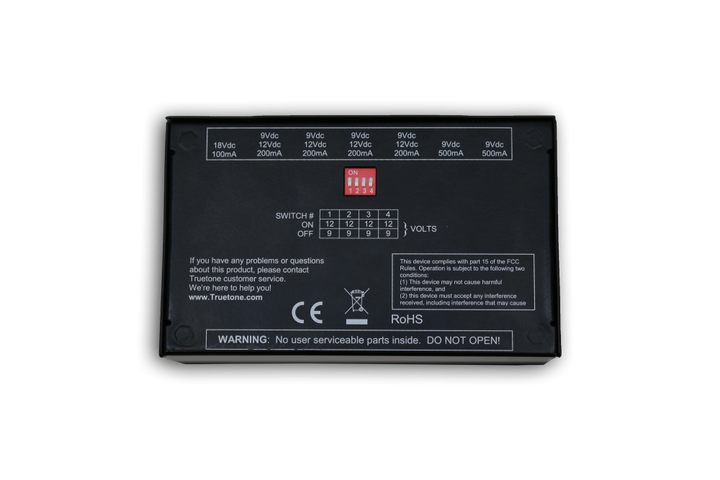 Truetone CS7 Multi Voltage Power Supply 2
