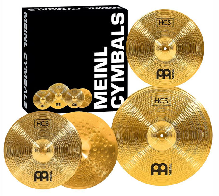 Meinl HCS1418 14C Cymbal Pack 14H, 18CR, & FREE 14C