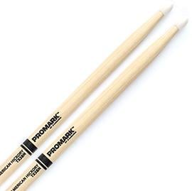 Promark American Hickory 5B Nylon-Tip Drum Sticks
