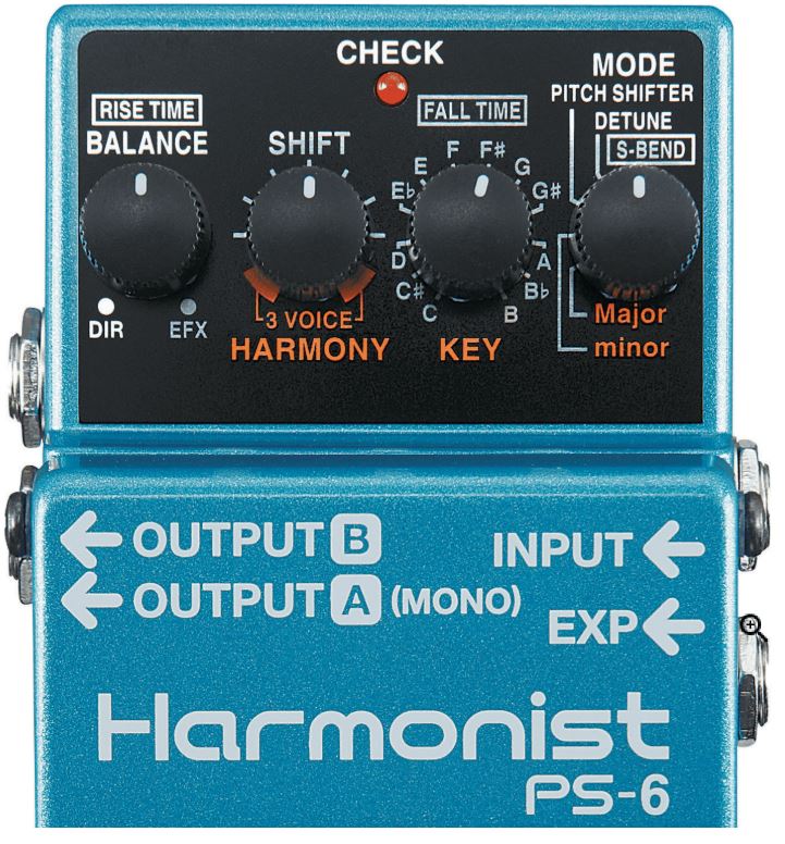 Boss PS6 Harmonist Pitch Pedal 2
