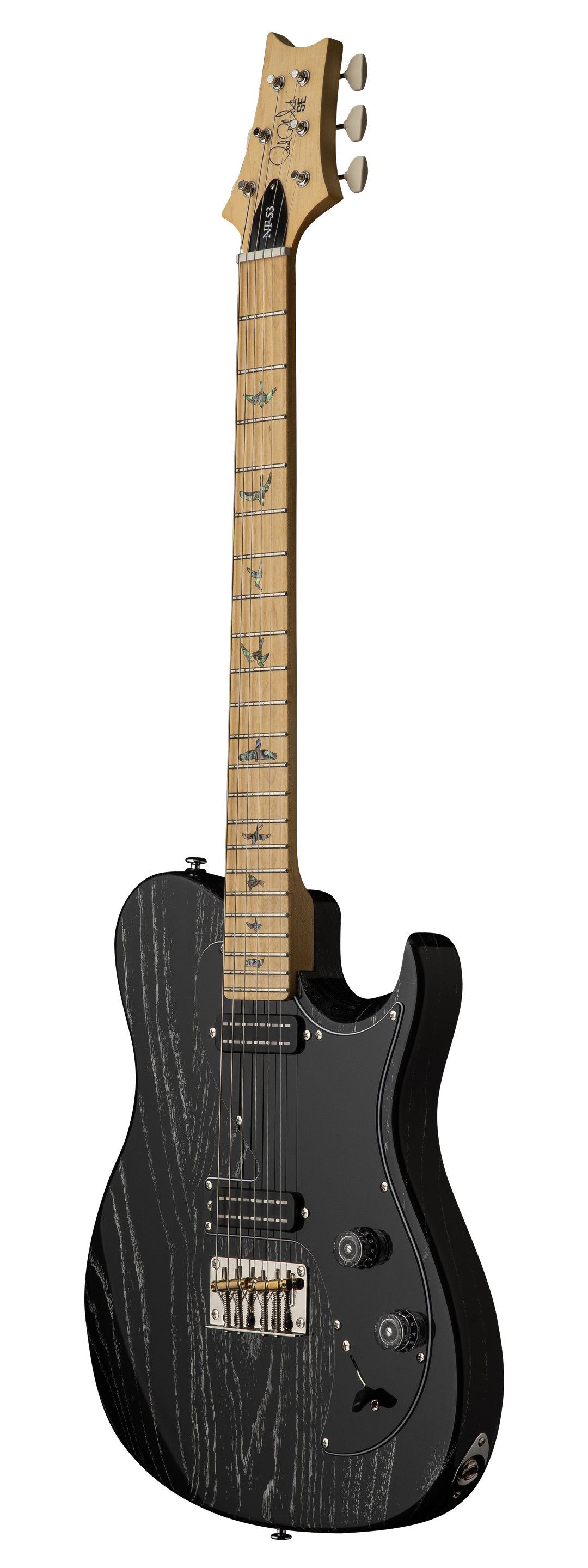 PRS SE NF 53 Electric Guitar - Black Doghair 6