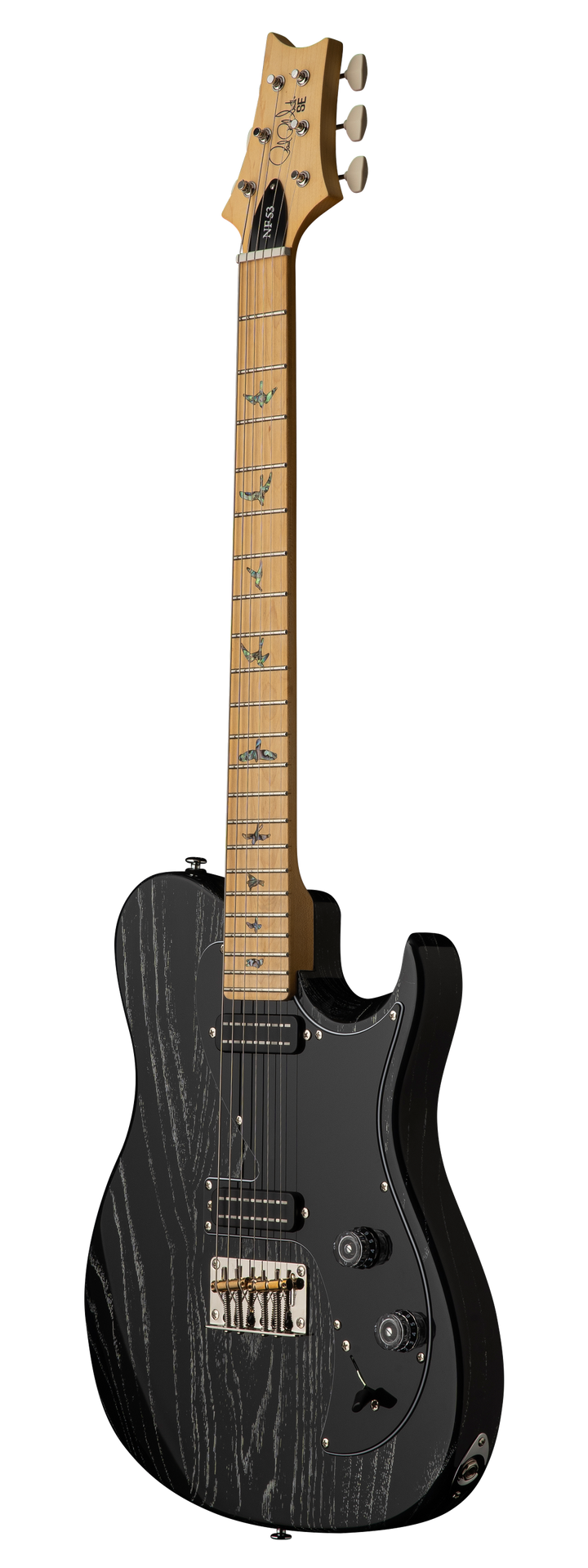 PRS SE NF 53 Electric Guitar - Black Doghair 6