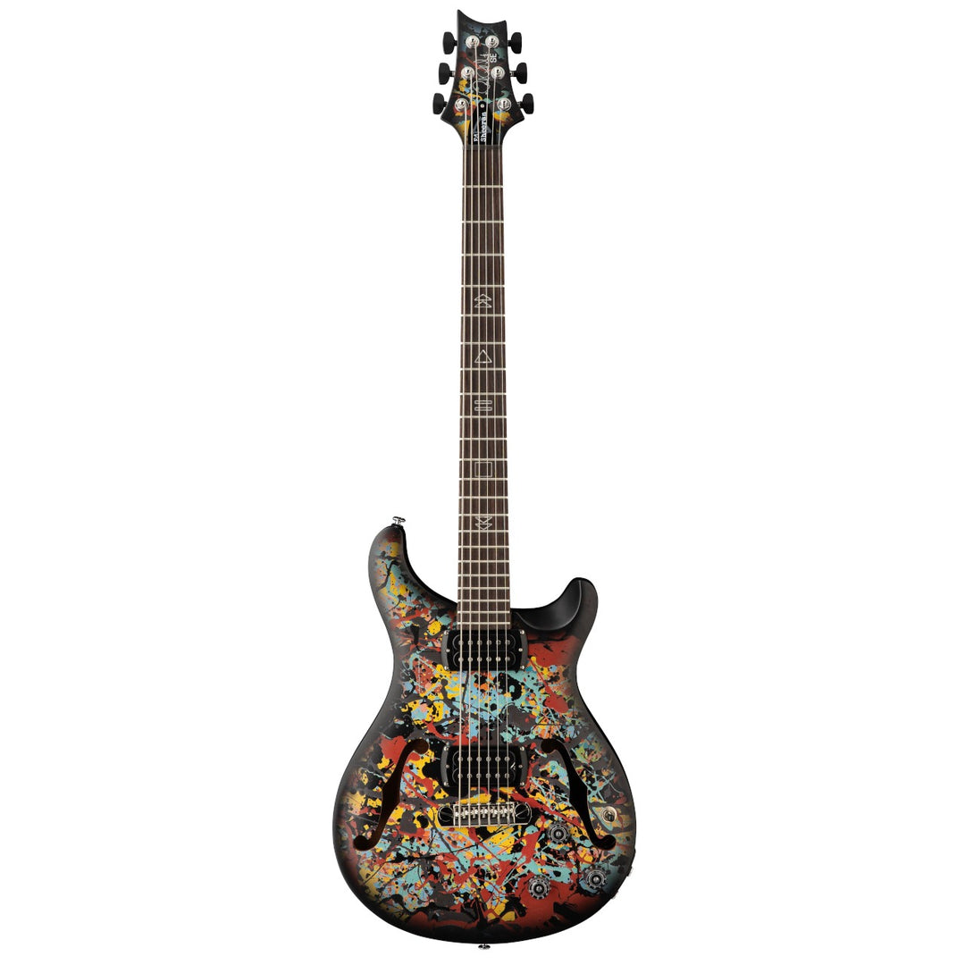 PRS SE Ed Sheeran Hollowbody Piezo Baritone Electric Guitar - Cosmic Splash 7